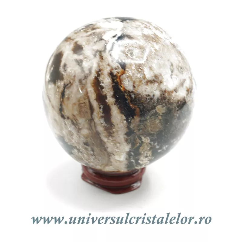 Sfera opal negru (cappuccino) Sfera opal negru (cappuccino)