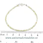 Bratara opal galben rotund fatetat - 2,3 mm Bratara opal galben rotund fatetat - 2,3 mm