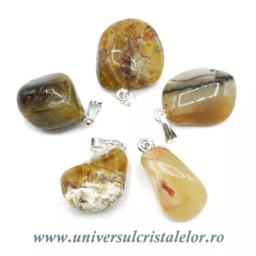 Pandantiv opal galben Pandantiv opal galben