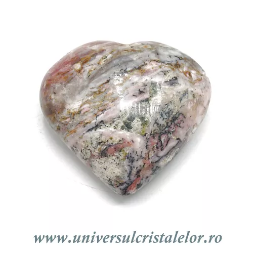 Inima opal roz Inima opal roz