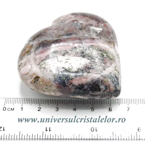 Inima opal roz Inima opal roz