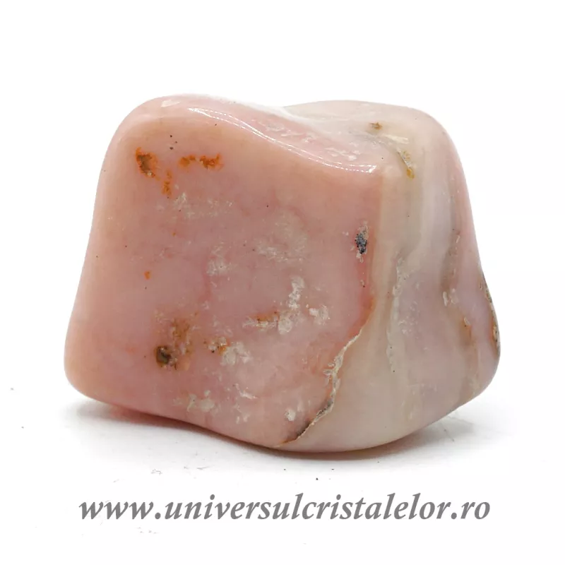 Opal roz piatra rulata