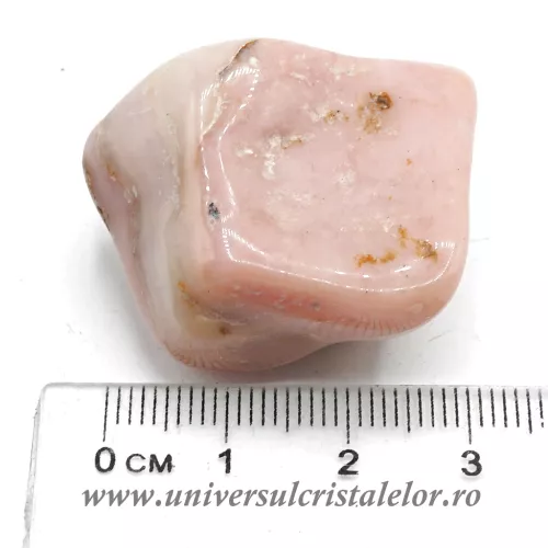 Opal roz piatra rulata