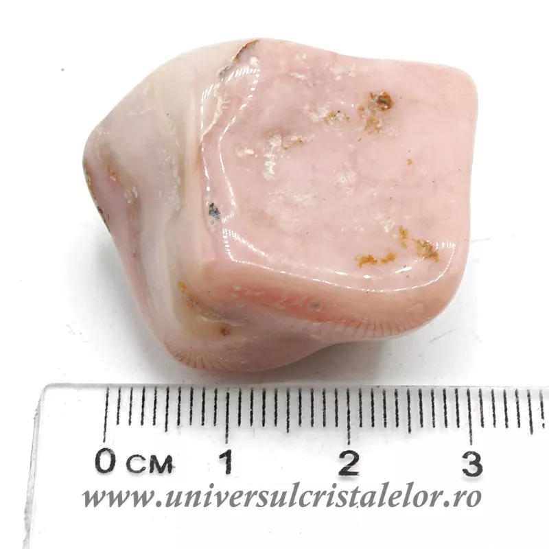 Opal roz piatra rulata