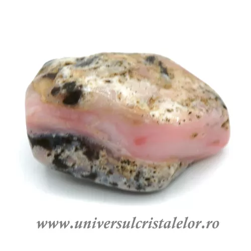 Opal roz piatra rulata