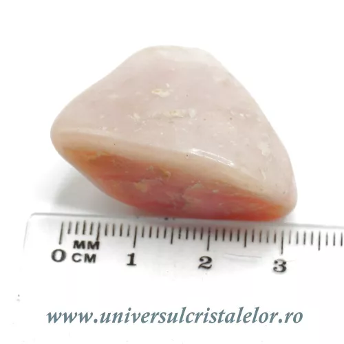 Opal roz piatra rulata Opal roz piatra rulata