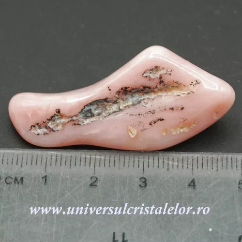 Opal roz piatra rulata Opal roz piatra rulata