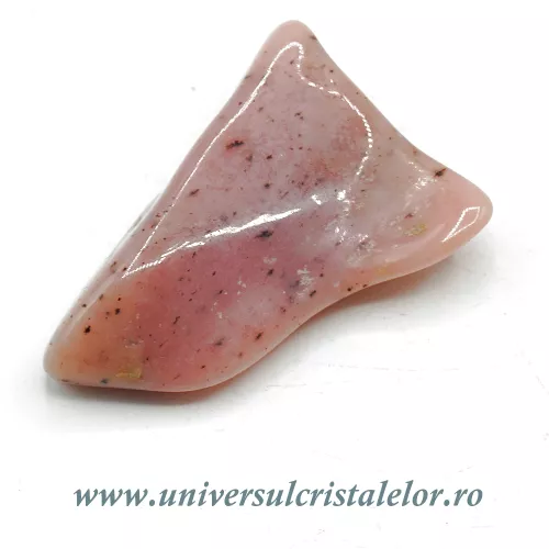 Opal roz piatra rulata Opal roz piatra rulata