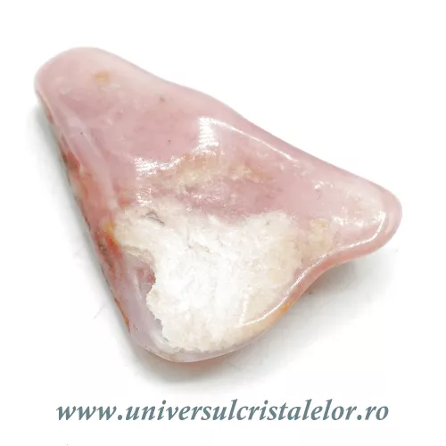 Opal roz piatra rulata Opal roz piatra rulata