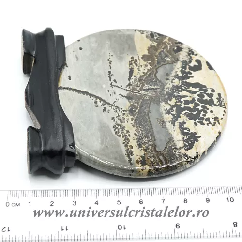 Piatra peisaj placa slefuita pe suport de lemn m2