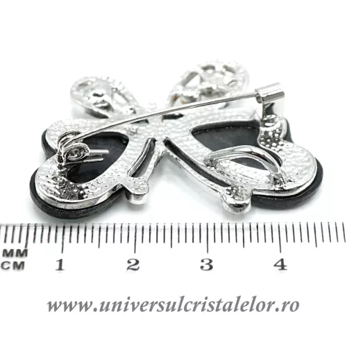 Brosa pandantiv abalone - fluture