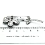 Brosa pandantiv abalone - floare