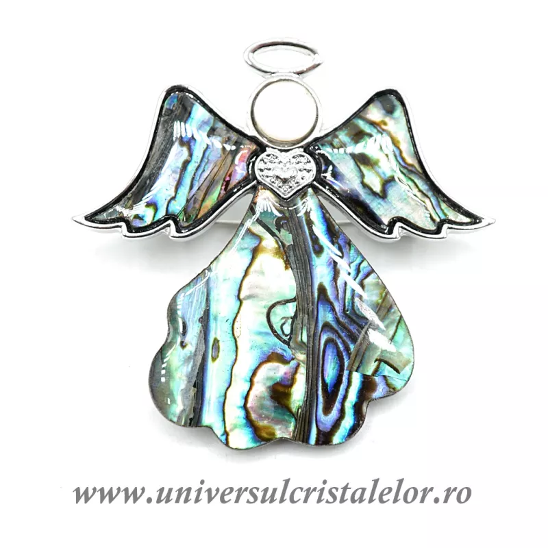 Brosa pandantiv abalone - inger