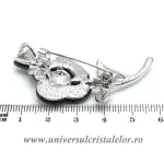 Brosa pandantiv abalone - floare