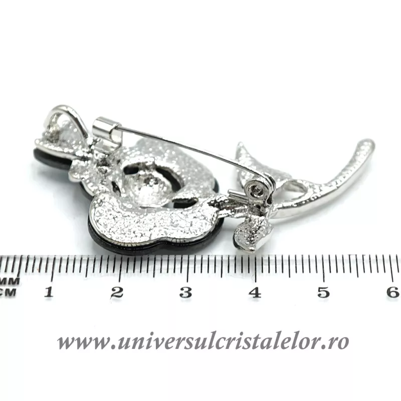 Brosa pandantiv abalone - floare