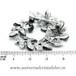 Brosa pandantiv abalone - frunza