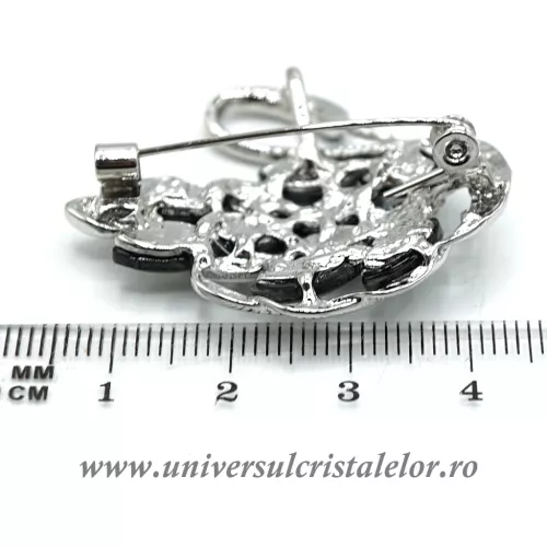 Brosa pandantiv abalone - lebada