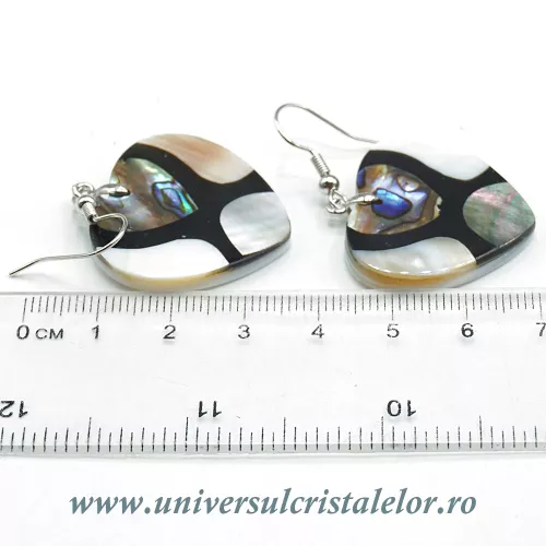 Cercei scoica paua (abalone) inima Cercei scoica paua (abalone) inima