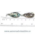 Cercei scoica paua (abalone) lacrima