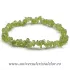 Bratara peridot chips-uri