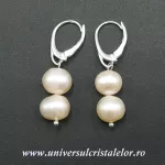 Cercei perle 8 mm Cercei perle 8 mm