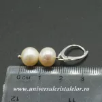 Cercei perle 8 mm Cercei perle 8 mm
