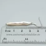 Cercei perle albe argint m3