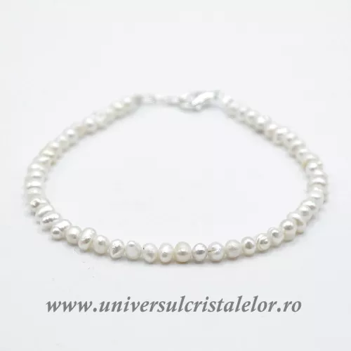 Bratara perle 4-4,3 mm