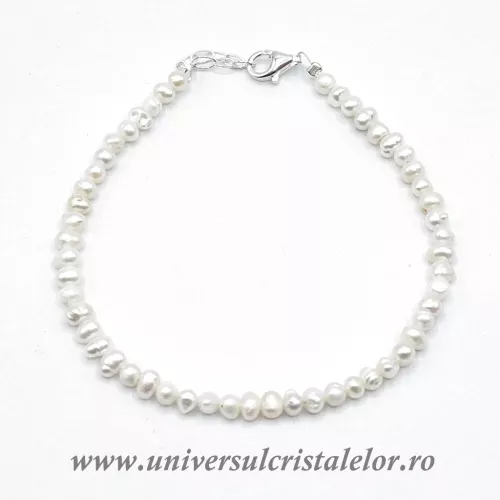 Bratara perle 4-4,3 mm