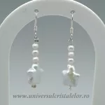 Cercei perle albe argint m4
