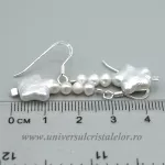 Cercei perle albe argint m4