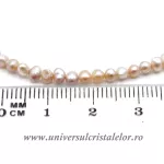 Colier perle cu inchizatoare de inox m1