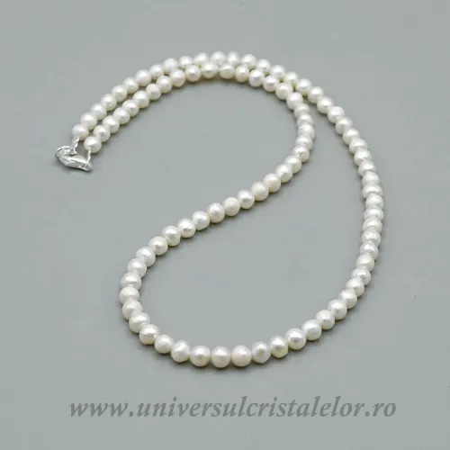 Colier perle 5,3 mm - M1