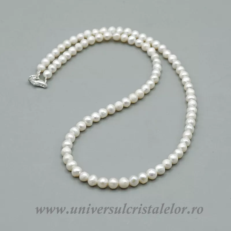 Colier perle 5,3 mm - M1