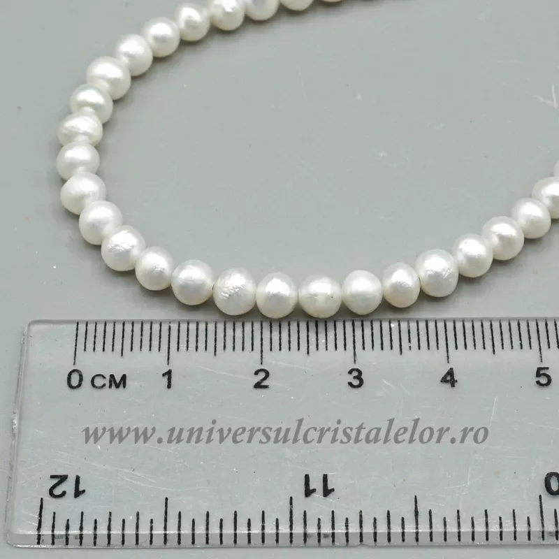 Colier perle 5,6 mm Colier perle 5,6 mm