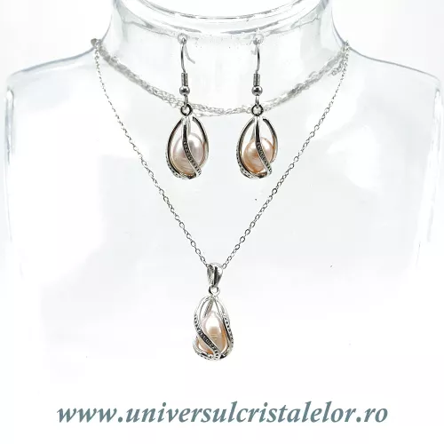 Set bijuterii perle m2