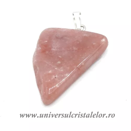 Pandantiv petalit roz m1