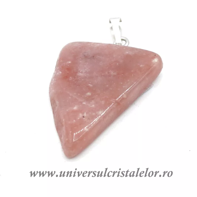 Pandantiv petalit roz m1