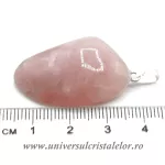 Pandantiv petalit roz m2