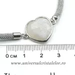 Bratara piatra lunii inima reglabila