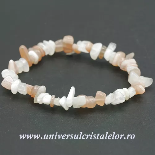 Bratara piatra lunii multicolora chips-uri Bratara piatra lunii multicolora chips-uri