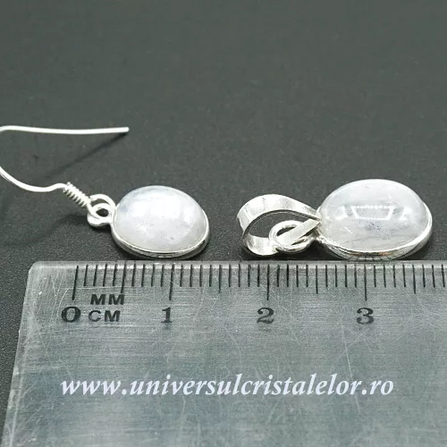 Set piatra lunii oval