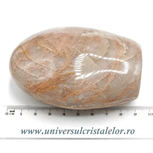 Sculptura piatra lunii piersica Sculptura piatra lunii piersica