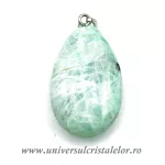 Pandantiv piatra lunii verde