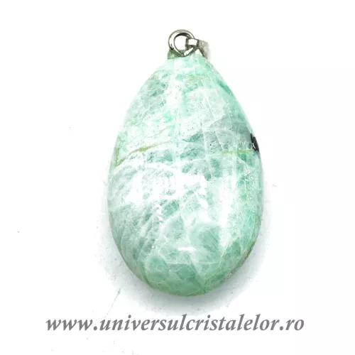 Pandantiv piatra lunii verde