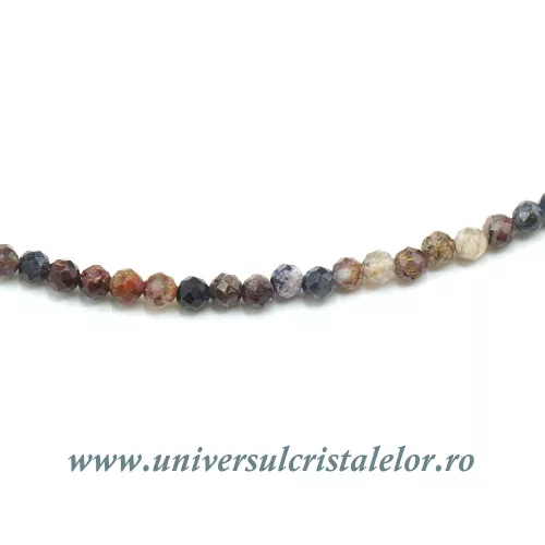 Colier pietersit rotund fatetat - 2,8mm Colier pietersit rotund fatetat - 2,8mm