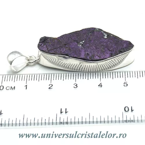 Pandantiv purpurit unicat m01 Pandantiv purpurit unicat m01