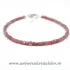 Bratara rodocrozit cub fatetat - 2,5 mm