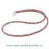Colier rodocrozit cub fatetat - 2,5 mm