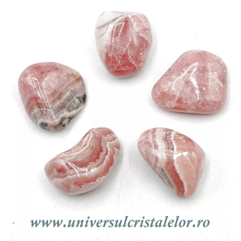 Rodocrozit piatra rulata Rodocrozit piatra rulata